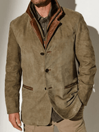 Jethro Men's Jacket – Rugged & Refined Vintage Leather Jacket with an Enduring Style