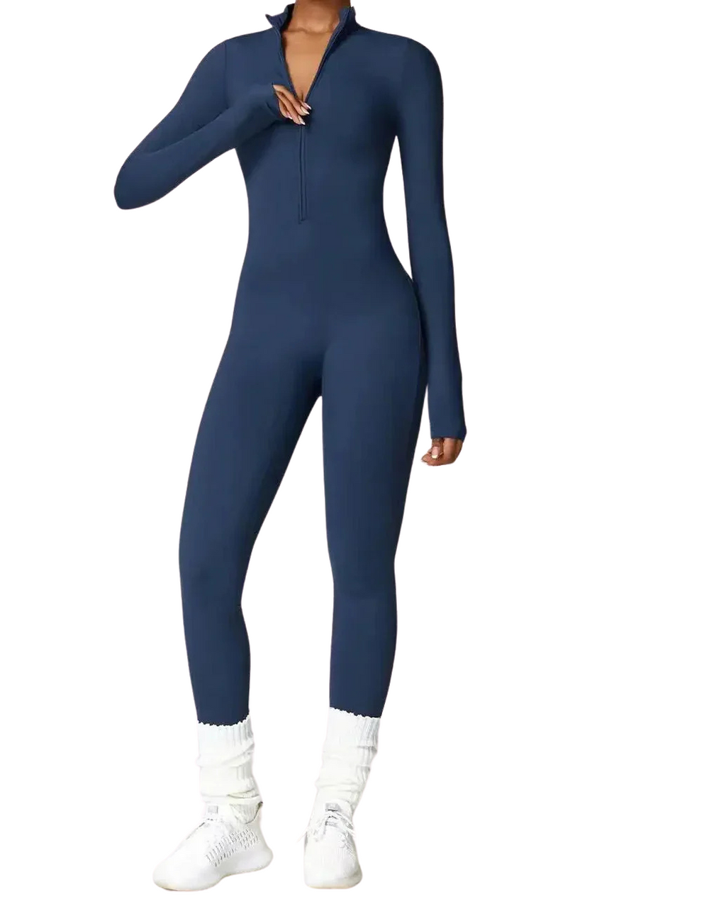 Paloma Women's Winter Onesie – Cozy Fleece-Lined Jumpsuit with Flexible Fabric and Adjustable Neckline